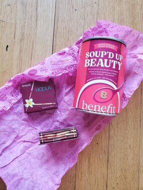 (new, sealed) 2x Benefit Hoopla Bronzer + mini mascara